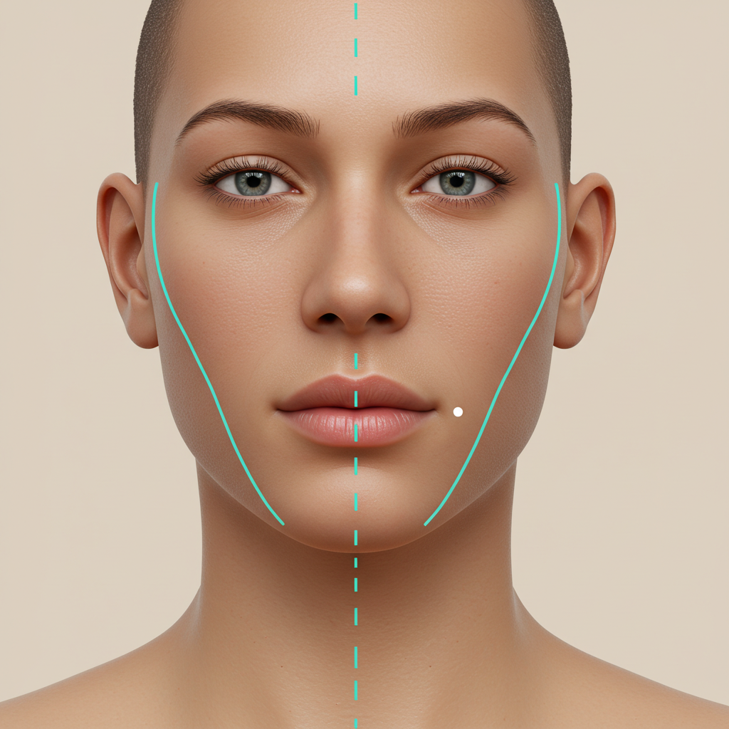 Jawline & Chin Symmetry Analysis